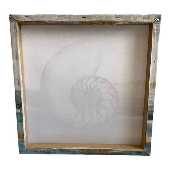 Wall Art Print Pacific Touch Canvas Print Aimee Wilson SHELL Frame Coastal Decor - Picture 6 of 6